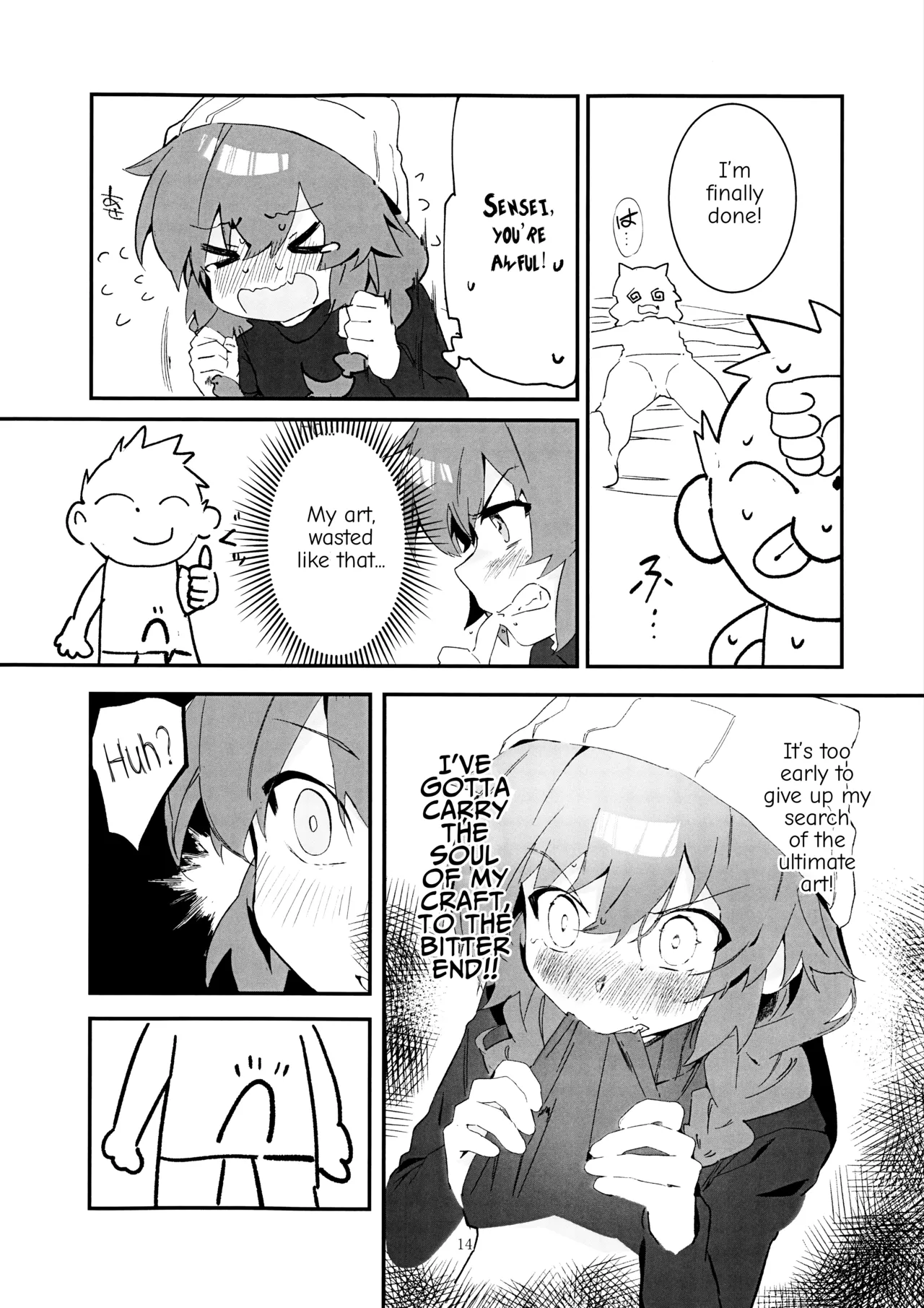 Hentai Manga Comic-Maki was bitten by a snake!?-Read-13